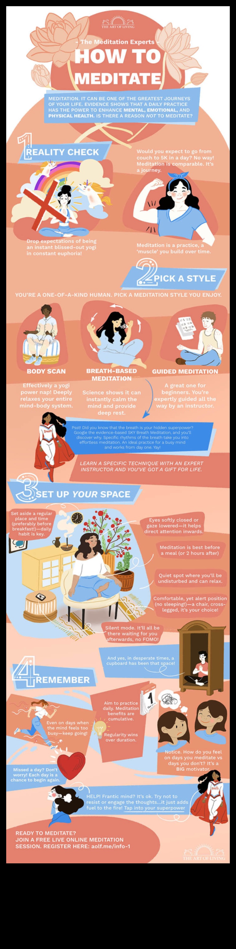 تهدئة العقل وتخفيف التوتر: ممارسات التأمل