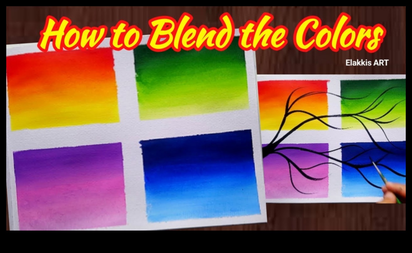 تعقيدات مزج الألوان: تحقيق التحولات السلسة