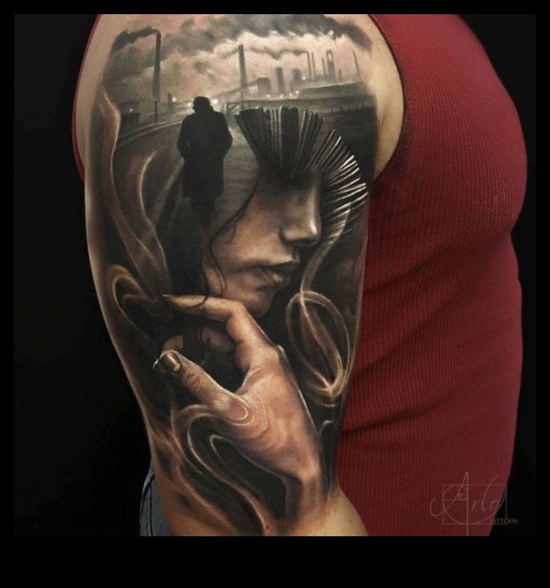 نحت الحياة: وشم واقعي يفوق الخيال