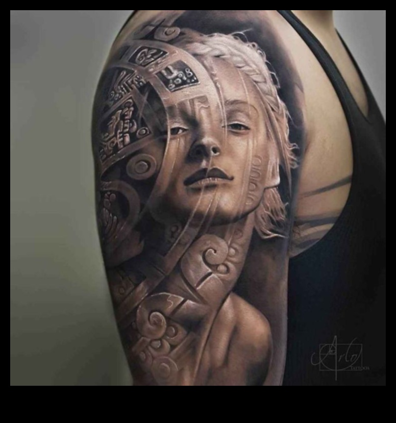 نحت الحياة: وشم واقعي يفوق الخيال