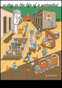 مغامرات سريالية: صياغة قصص خيالية على الورق