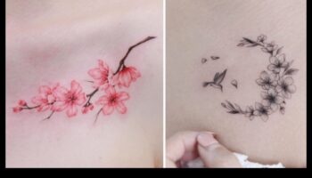 همسات ساكورا: الجمال الرمزي في فن الوشم الياباني