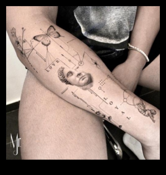 روائع صغيرة: براعة في فن الوشم البسيط