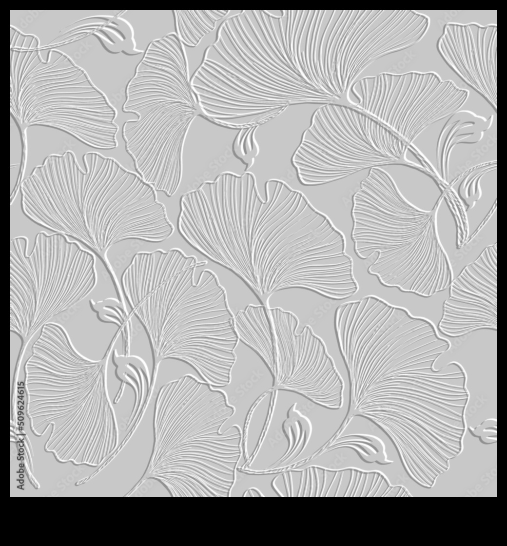 الجمال المنقوش: خلق البعد بخطوط مزخرفة