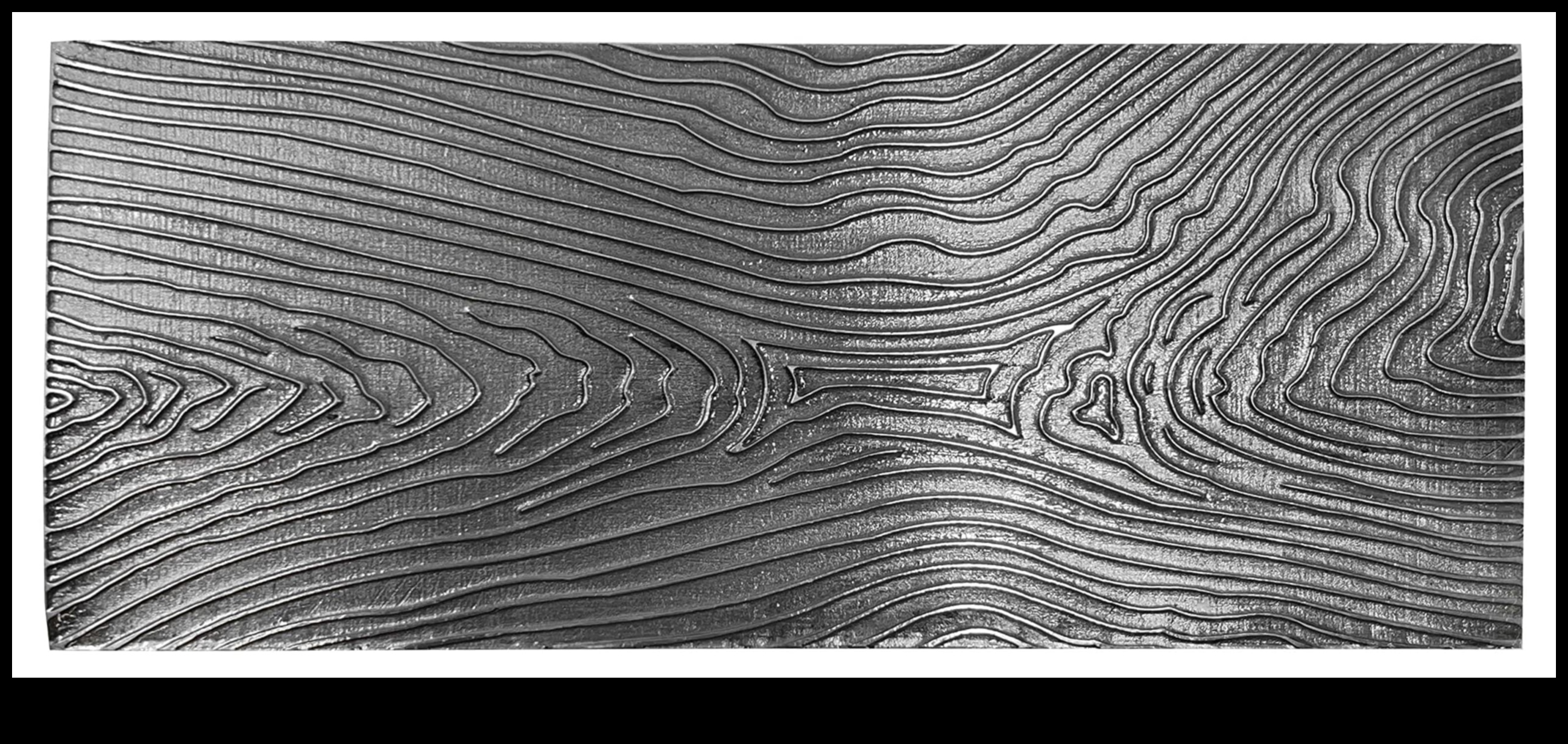 الجمال المنقوش: خلق البعد بخطوط مزخرفة