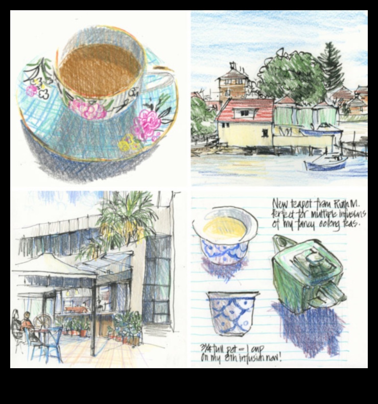 جريئة وجميلة: رسومات قلم رصاص ملونة مذهلة ذات تأثير