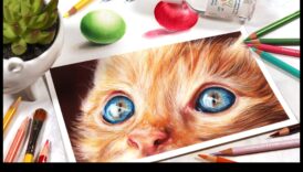 جريئة وجميلة: رسومات قلم رصاص ملونة مذهلة ذات تأثير