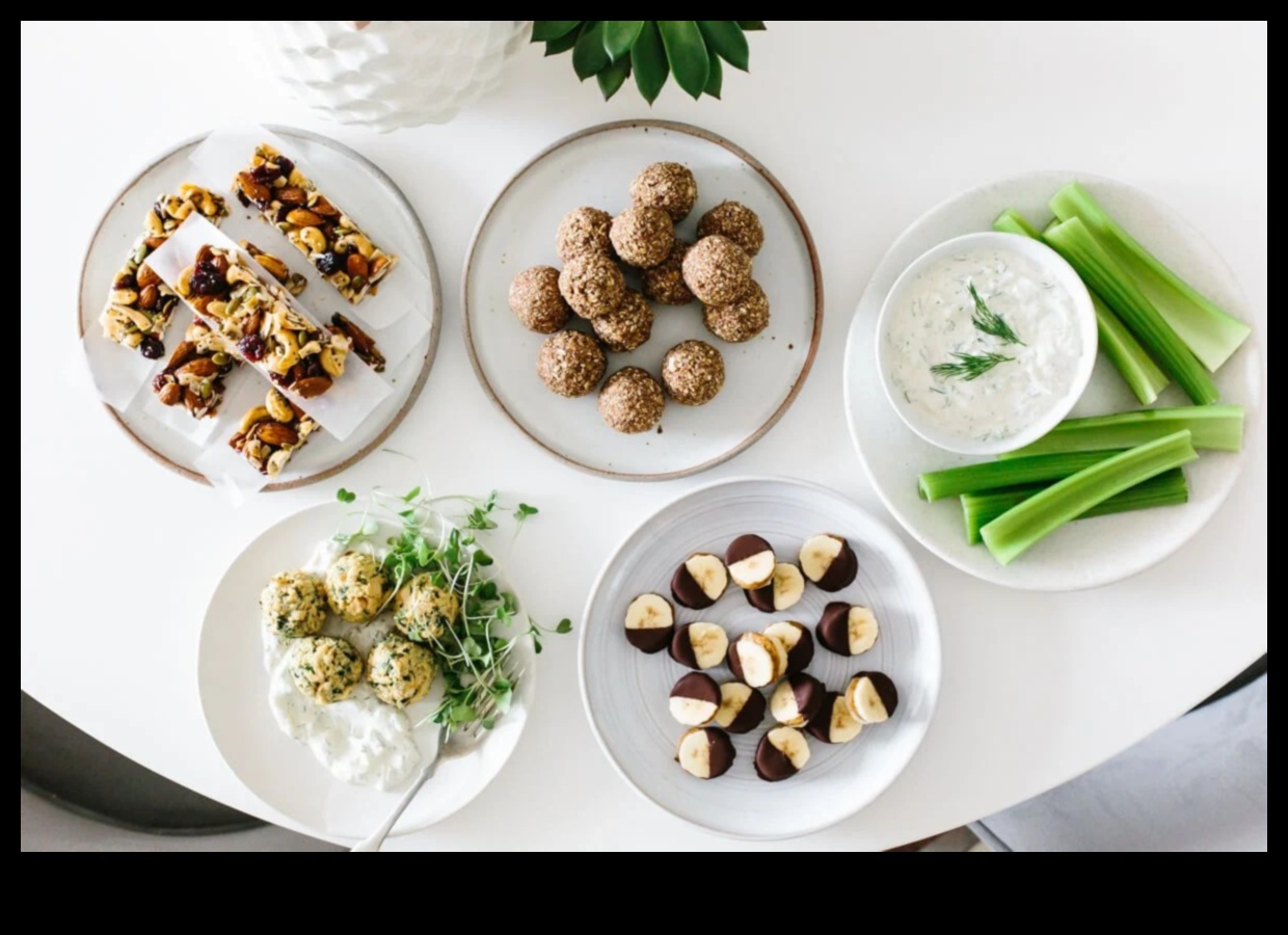 قضمة في السعادة: وصفات الوجبات الخفيفة لإضفاء البهجة على يومك