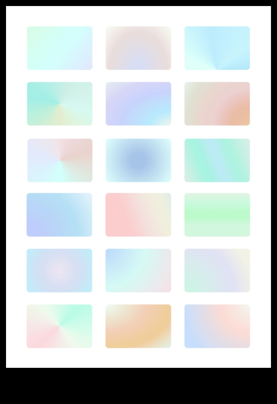 تدرجات لون الباستيل: دليل لإنشاء لون ناعم ورقيق 3 استكشاف غسل الباستيل: تحقيق التدرجات في ظلال خفية