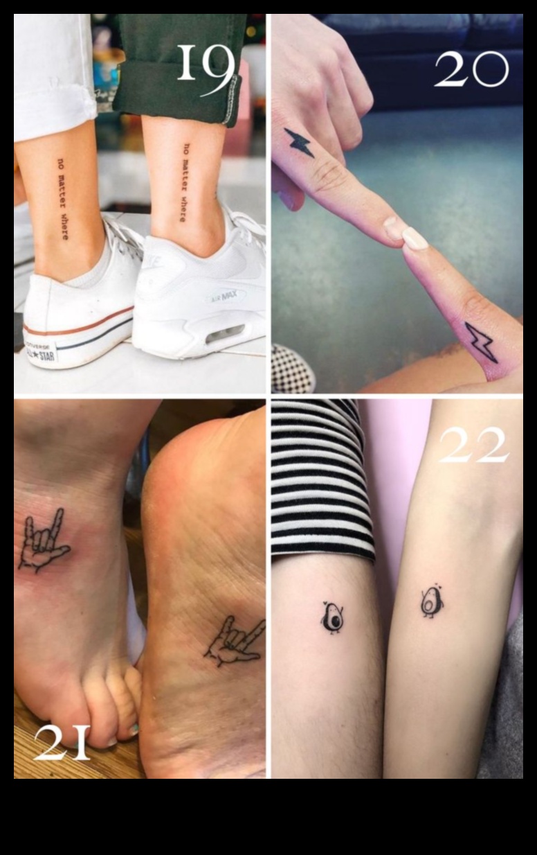 الحبر الملحمي: الوشم زوجين لقصص الحب التي تدوم