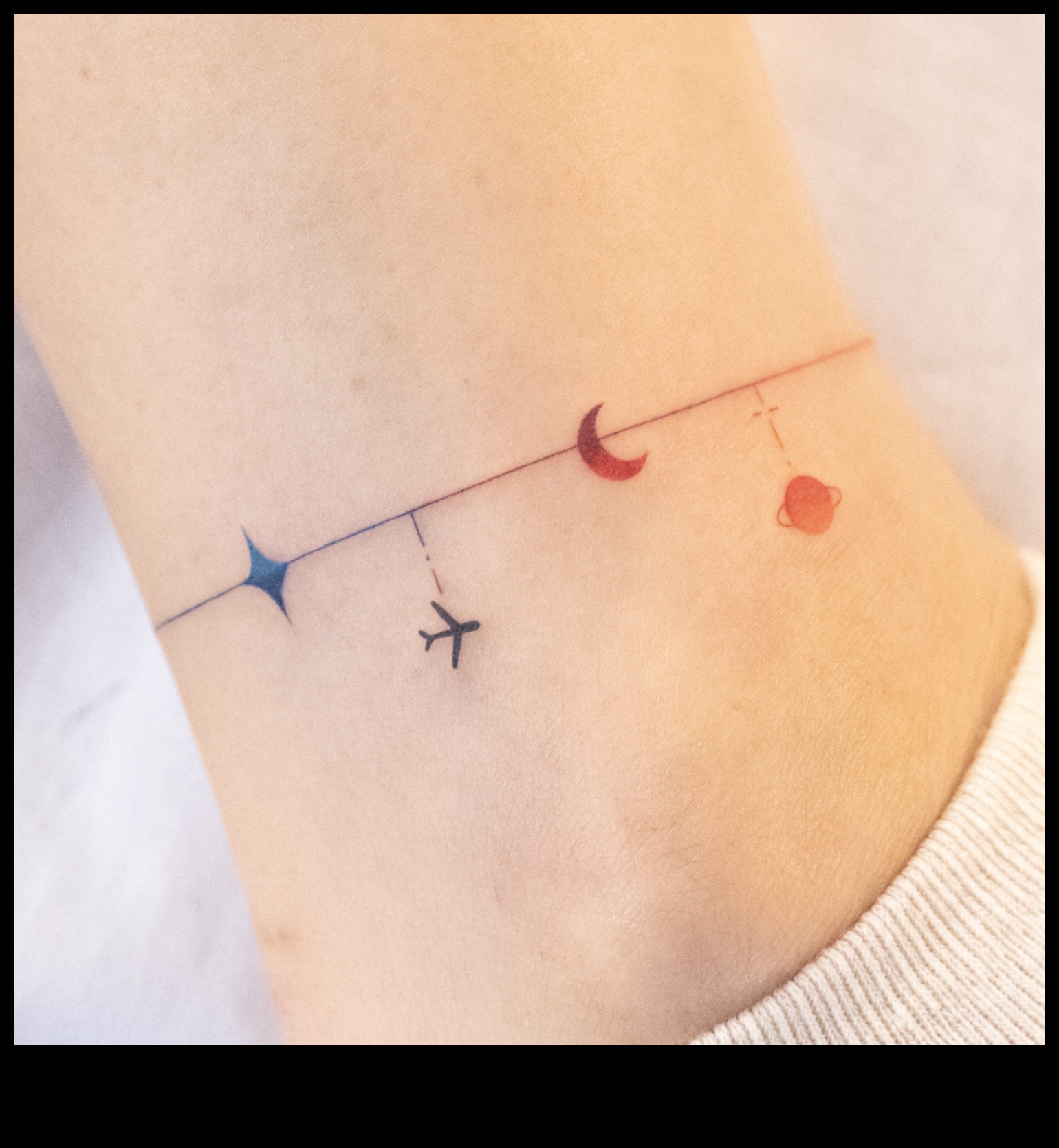 روائع صغيرة: براعة في فن الوشم البسيط